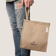 Pelli Big Break JUTE Insulated Lunch Bag - Natural For Cheap