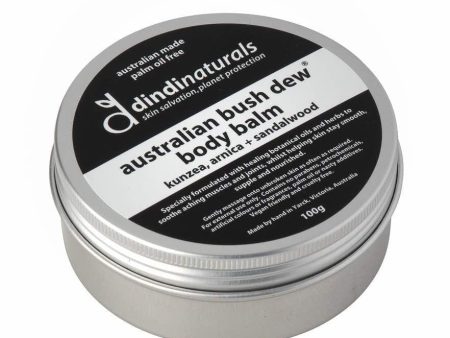 Dindi Naturals Australian Bush Dew Body Balm 100g - Kunzea, Arnica & Sandalwood Hot on Sale