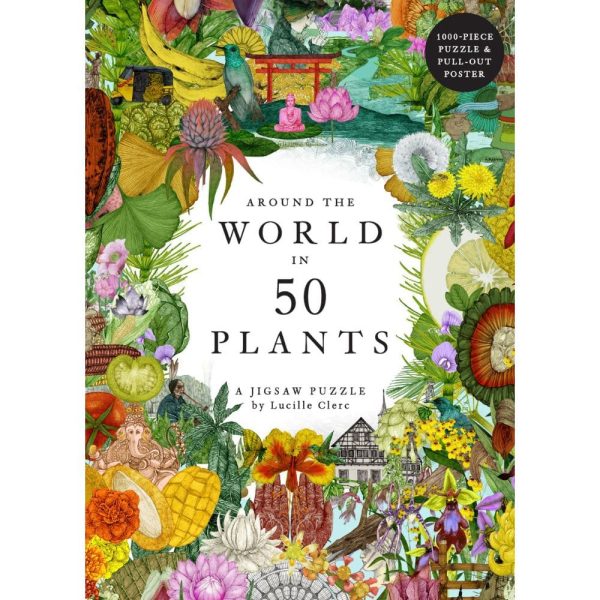 Around the World In 50 Plants Jigsaw Puzzle Online now