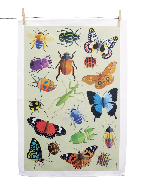 Wilson Payne Tea Towel Beautiful Bugs Discount