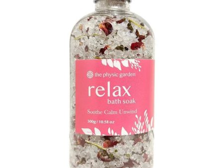 The Physic Garden Bath Soak - Relax 300g Fashion