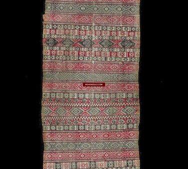 1300 Antique Bhutan Handwoven Sash - Kera Online