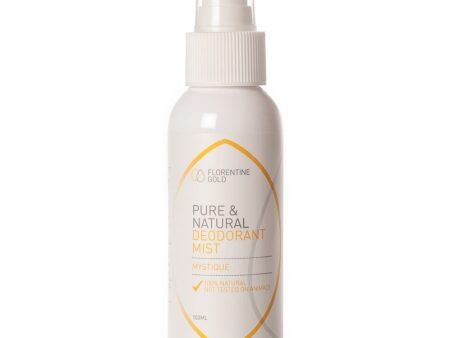 Florentine Gold Pure & Natural Deodorant Mist - Mystique Discount