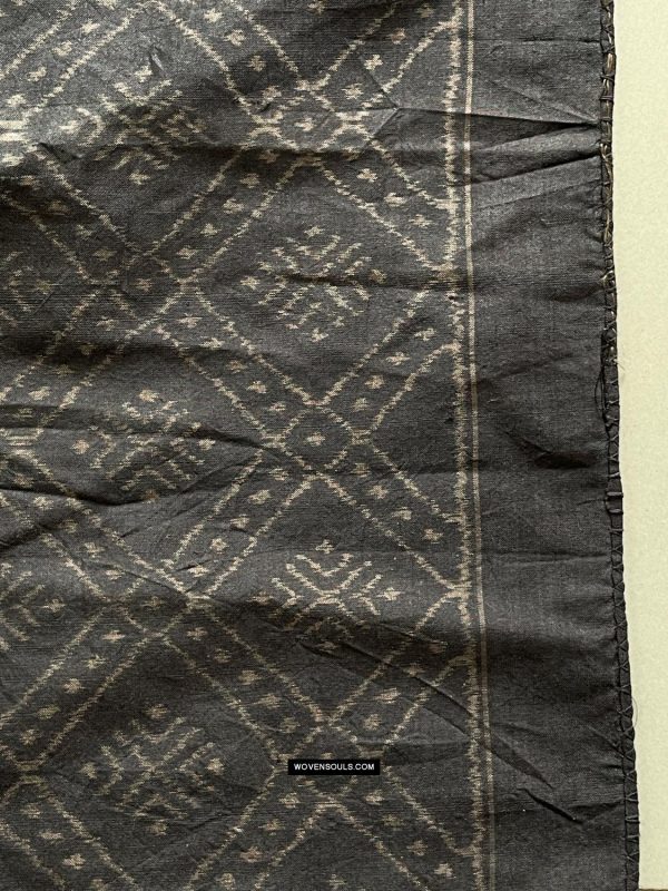 1679 Handwoven Silk Ikat Scarf Sale