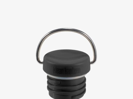 Klean Kanteen Loop Cap w Bale (for Classic Bottles) Black For Sale