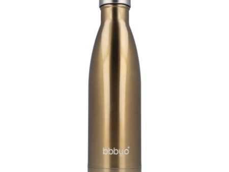 BBBYO Stainless Steel Water Bottle 500ml - Gold Fashion