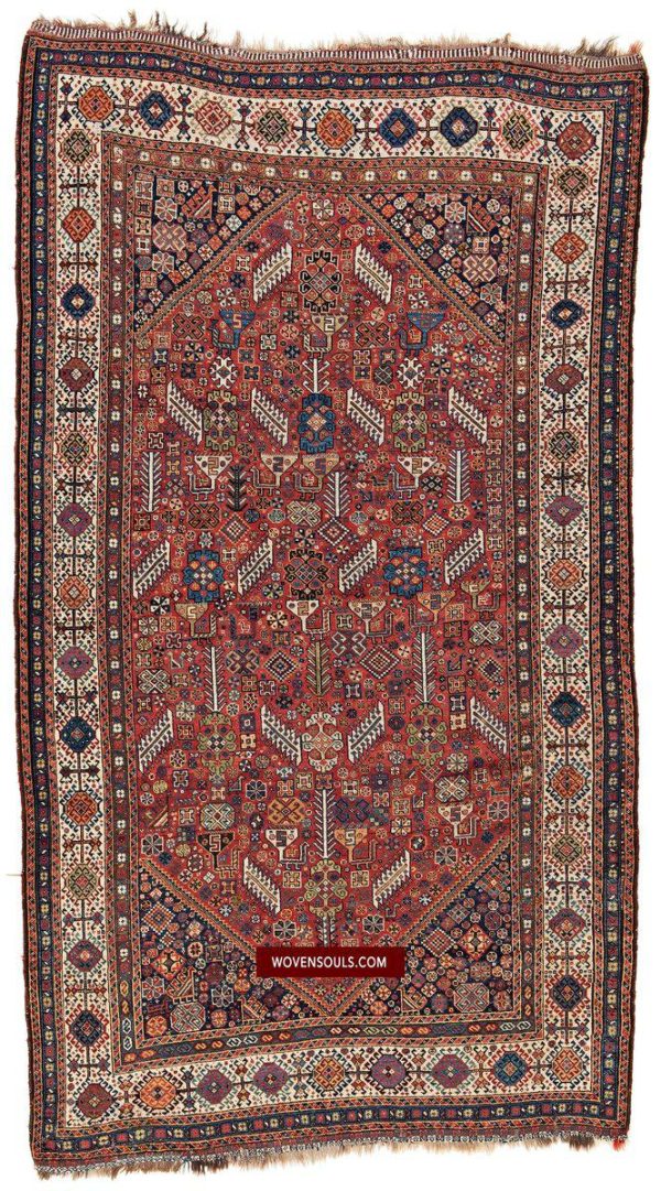 1388 The Wovensouls Antique Peacock Shekarlu Rug Fashion