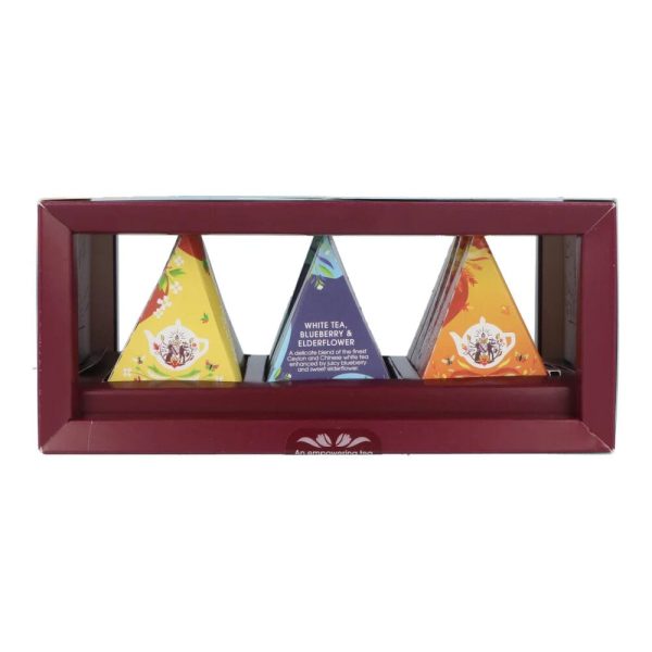 English Tea Shop Gift Pack Wellness Prism Collection 12 Pyramid Tea Bags Online Sale