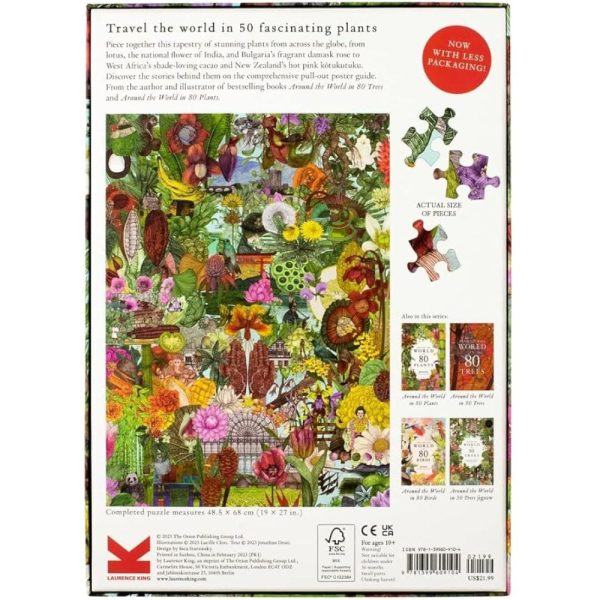 Around the World In 50 Plants Jigsaw Puzzle Online now