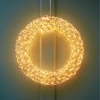 Lumina Galaxy Twinkling LED Light Wreath - Plug in Cheap