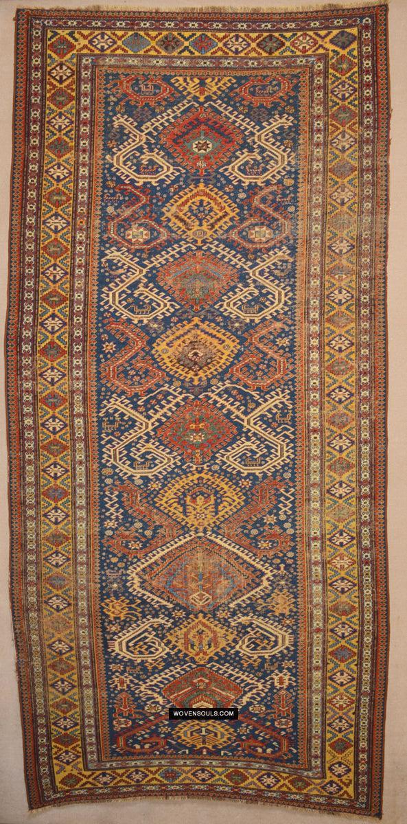 1379 Antique Dragon Soumac Rug on Sale