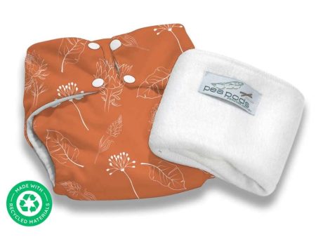 Pea Pods One Size Nappy - Earth Tones Supply