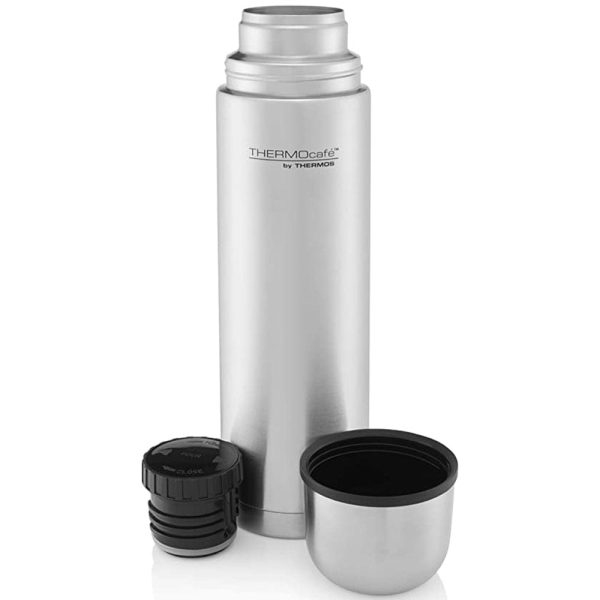 Thermos THERMOcafé Stainless Steel Slimline Vacuum Insulated Flask 1L Online