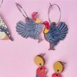 Pixie Nut and Co Bush Turkey Hoop Earrings Supply