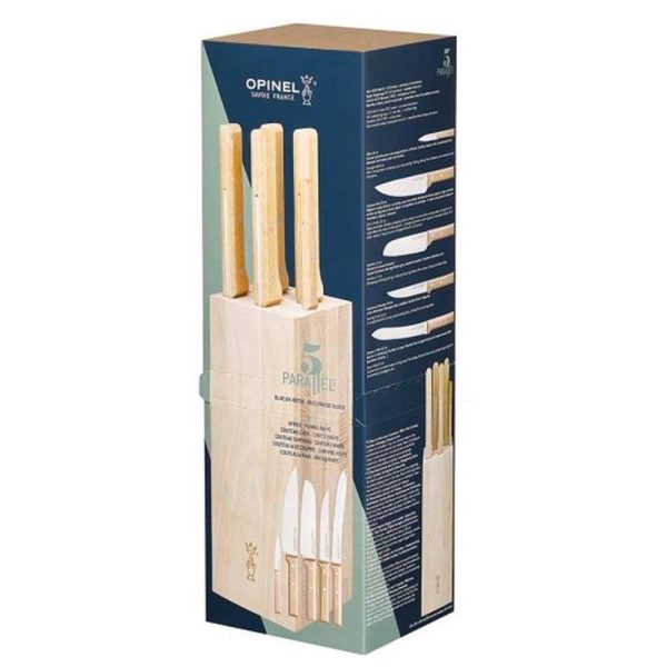 Opinel Parallele Bread Knife Block Fashion