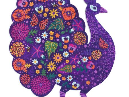 Djeco Art Puzzle 500 Piece - Peacock For Cheap