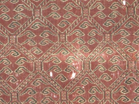 1447 Antique Iban Pua Kumbu Sungkit Woven Textile For Sale