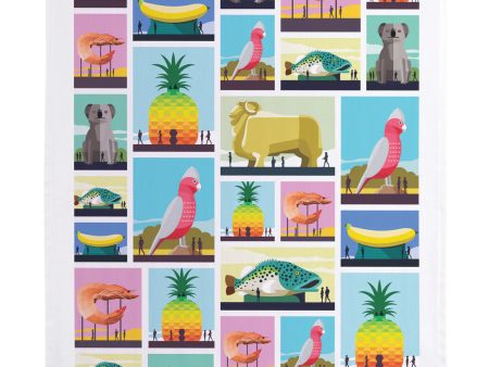 Wilson Payne Tea Towel Big Aussie Things Hot on Sale