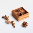 Planet Finska 5 Wooden Puzzles in One Tricky Box Sale