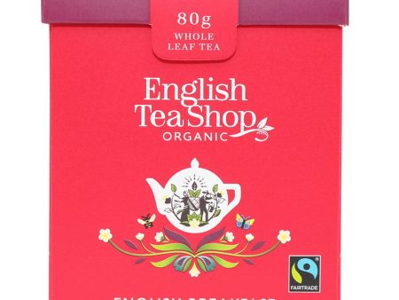 English Tea Shop Organic English Breakfast Loose Leaf 80g Sale