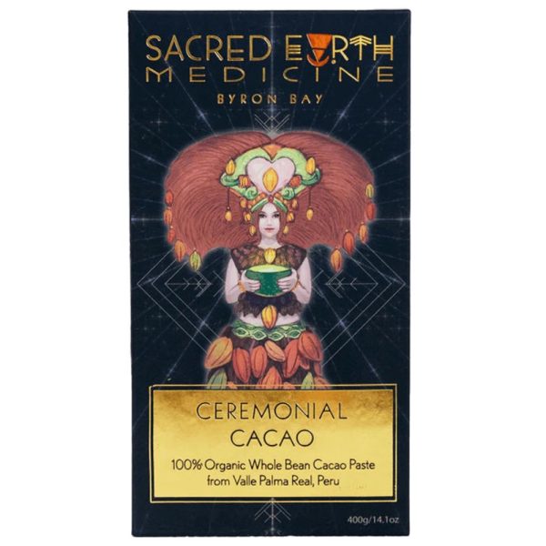 Sacred Earth Medicine Ceremonial Cacao Block Sale