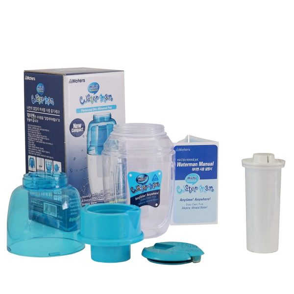 Mini Waterman Water Filter Bottle 600ml - Blue Cheap