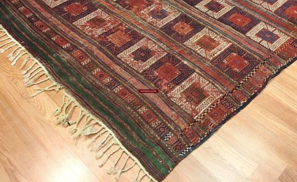 1316 Antique Caucasian Verneh Shaddah Rug Fragment Hot on Sale