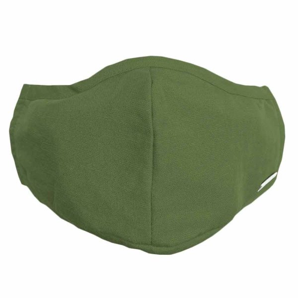 Reusable Cloth Face Mask - Olive For Sale