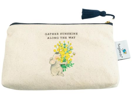 Twigseeds Accessory Pouch - Gather Sunshine Along The Way on Sale