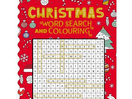 Christmas Word Search & Colouring Hot on Sale