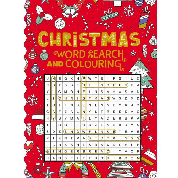 Christmas Word Search & Colouring Hot on Sale