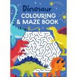 Colouring & Maze Book - Dinosaurs Cheap