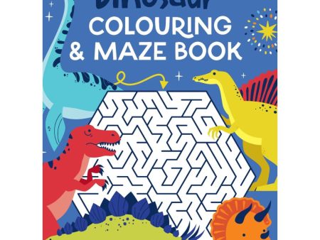 Colouring & Maze Book - Dinosaurs Cheap