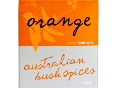 Australian Bush Spices - Orange Bush Curry Blend 80g (cardboard box) on Sale