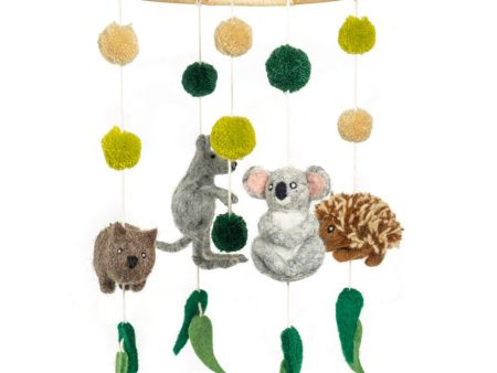 Felt Hanging Mobile - Australian Animals Online Sale