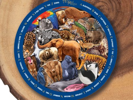 Animal Magic A to Z Alphabet Puzzle - Wildlife Fashion