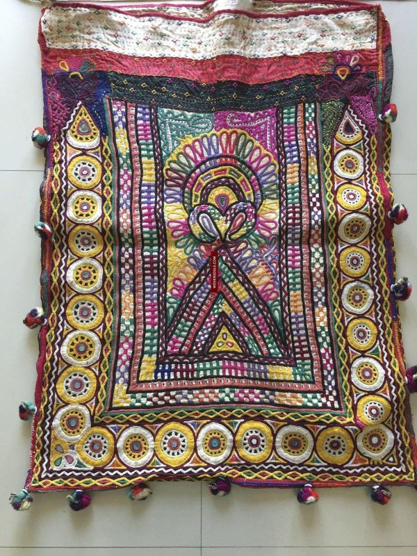 737 Vintage Rabari Dowry Bag - Textile Art of Gujarat Sale