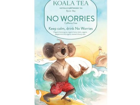 Koala Tea Organic Tea Bags Koala Design (20 Pack) - No Worries For Discount