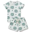 Wilson & Frenchy Organic Pointelle Short Sleeved Pyjamas - Little Lion Hot on Sale