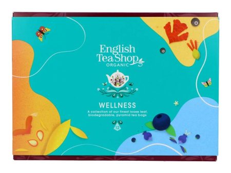 English Tea Shop Gift Pack Wellness Prism Collection 12 Pyramid Tea Bags Online Sale