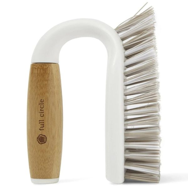 Full Circle Tough Stuff All-Purpose Scrub Brush - White Online now