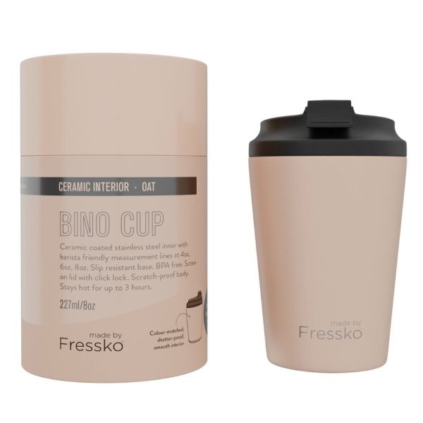 Fressko Reusable Cup CERAMIC LINED 8oz Supply