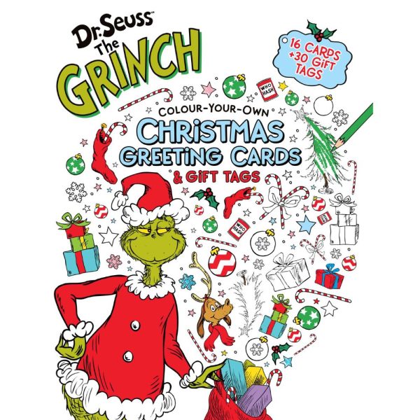 Colour Your Own - Greeting Cards & Gift Tags - Dr Seuss For Cheap