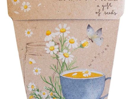 Sow  n Sow Gift of Seeds Greeting Card - Chamomile Fashion