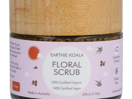 Earthie Koala Floral Scrub 60ml Online Sale