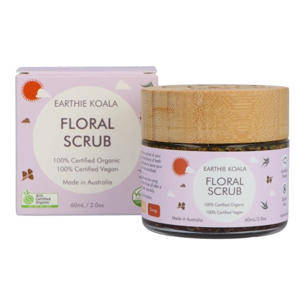 Earthie Koala Floral Scrub 60ml Online Sale