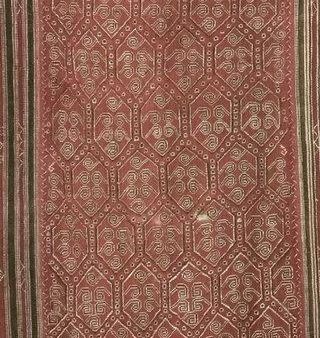 1446 Antique Iban Pua Kumbu Sungkit Woven Textile Sale