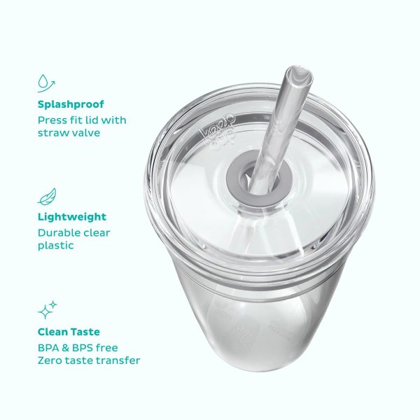 KeepCup Original Clear Plastic Cold Cup - Boba Discount