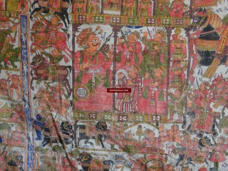 135 Antique Pabuji ki Phad Painting Fashion