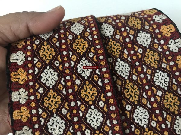 1355 Old Turkmenistan Embroidered Collar Online Hot Sale